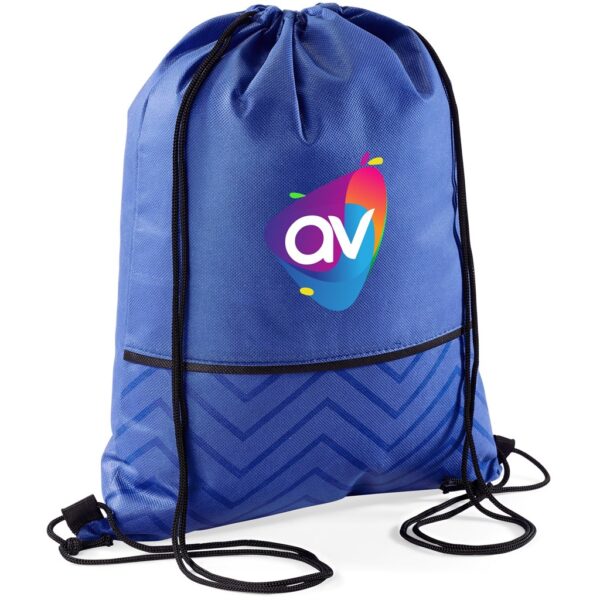 Non-Woven Drawstring Bag - Waverly