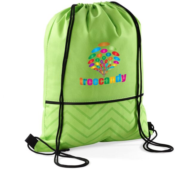 Non-Woven Drawstring Bag - Waverly