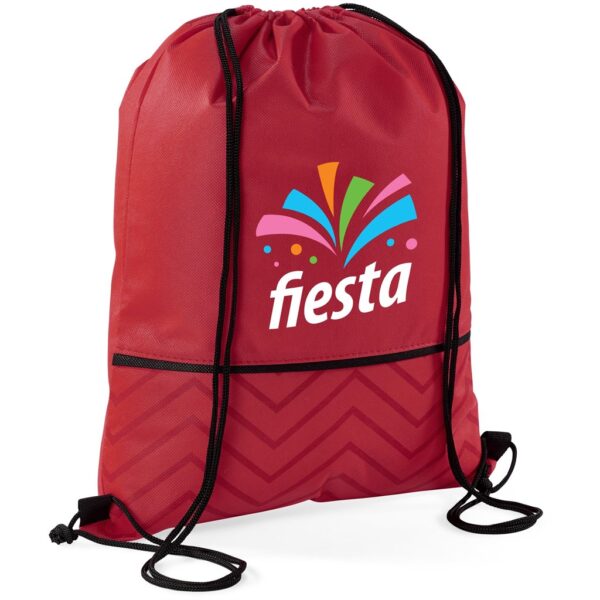 Non-Woven Drawstring Bag - Waverly