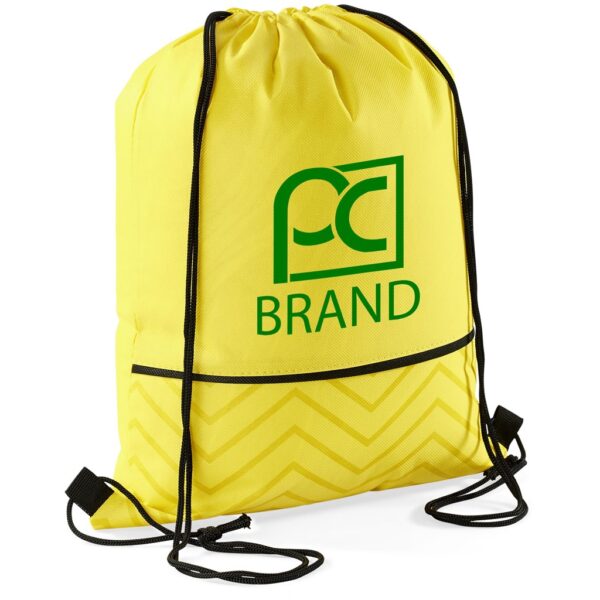 Non-Woven Drawstring Bag - Waverly
