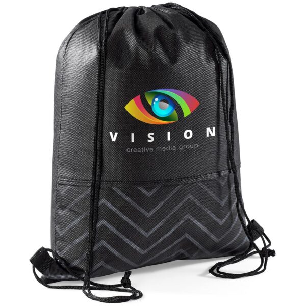Non-Woven Drawstring Bag - Waverly