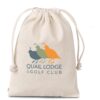 Cotton Drawstring Pouch Midi - Okiyo Chikara
