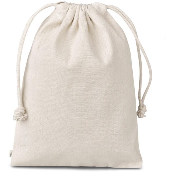 Cotton Drawstring Pouch Midi - Okiyo Chikara